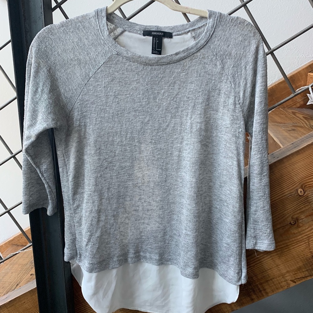 Vintage Forever 21 Two layer style top